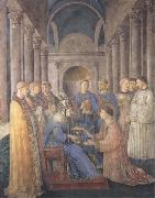 Sandro Botticelli Fra Angelico,Ordination of St Lawrence oil on canvas